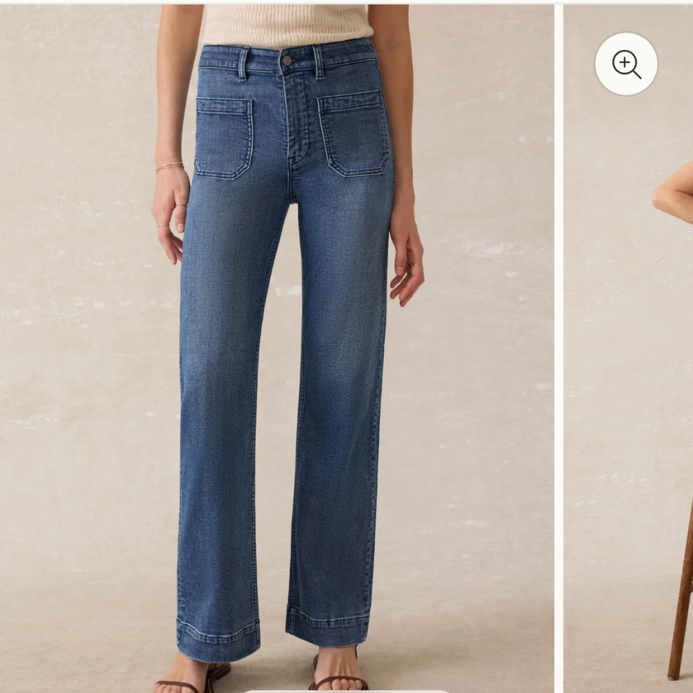 Faherty Stretch Terry Patch Pocket Pant - Riverton Wash